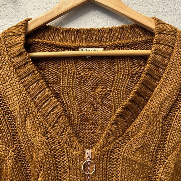 For Love And Lemons Amber Cable Knit Sweater - Picture 4 of 15